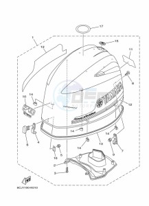 F70AETL drawing TOP-COWLING