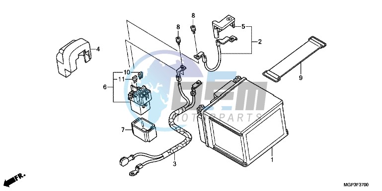 BATTERY (CBR1000RR/ S)