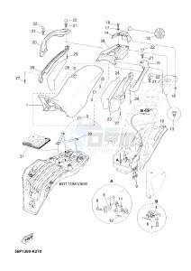 XT660Z TENERE (2BD7 2BD7 2BD7) drawing SEAT