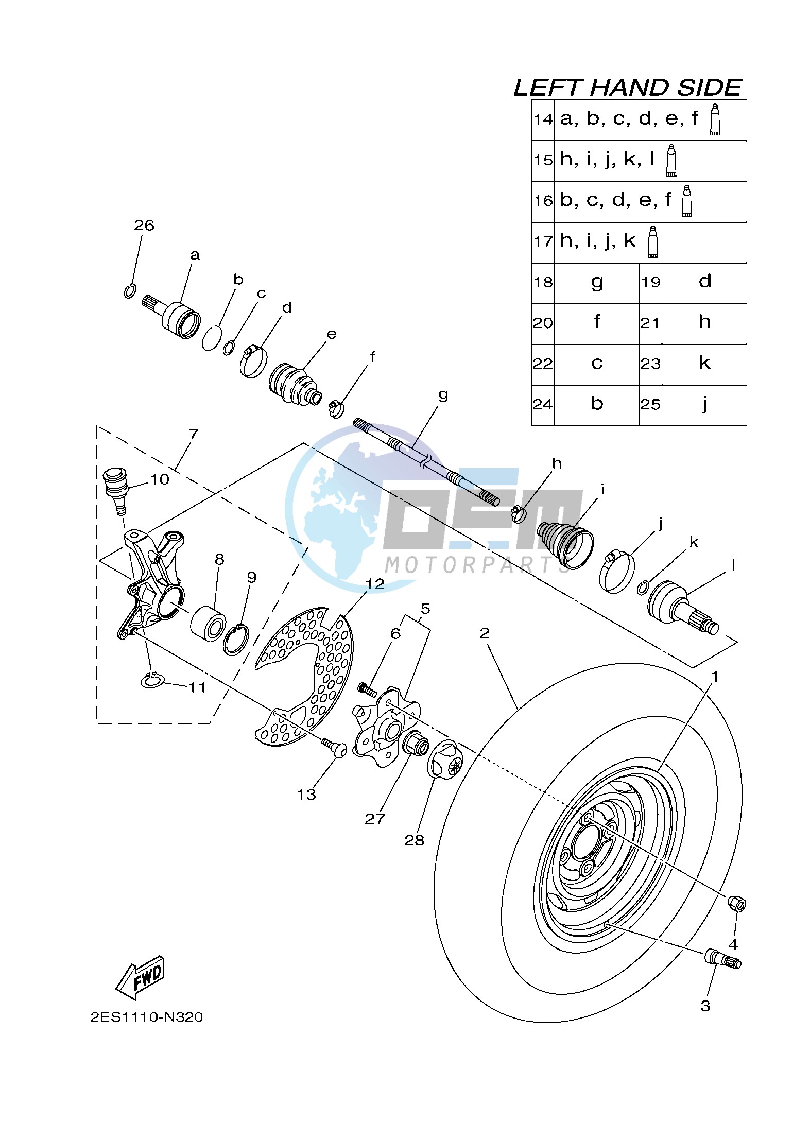 FRONT WHEEL