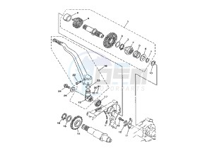 YZ 250 drawing STARTER