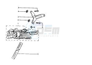 ZENITH L - 50 cc drawing OIL PUMP KEIHIN