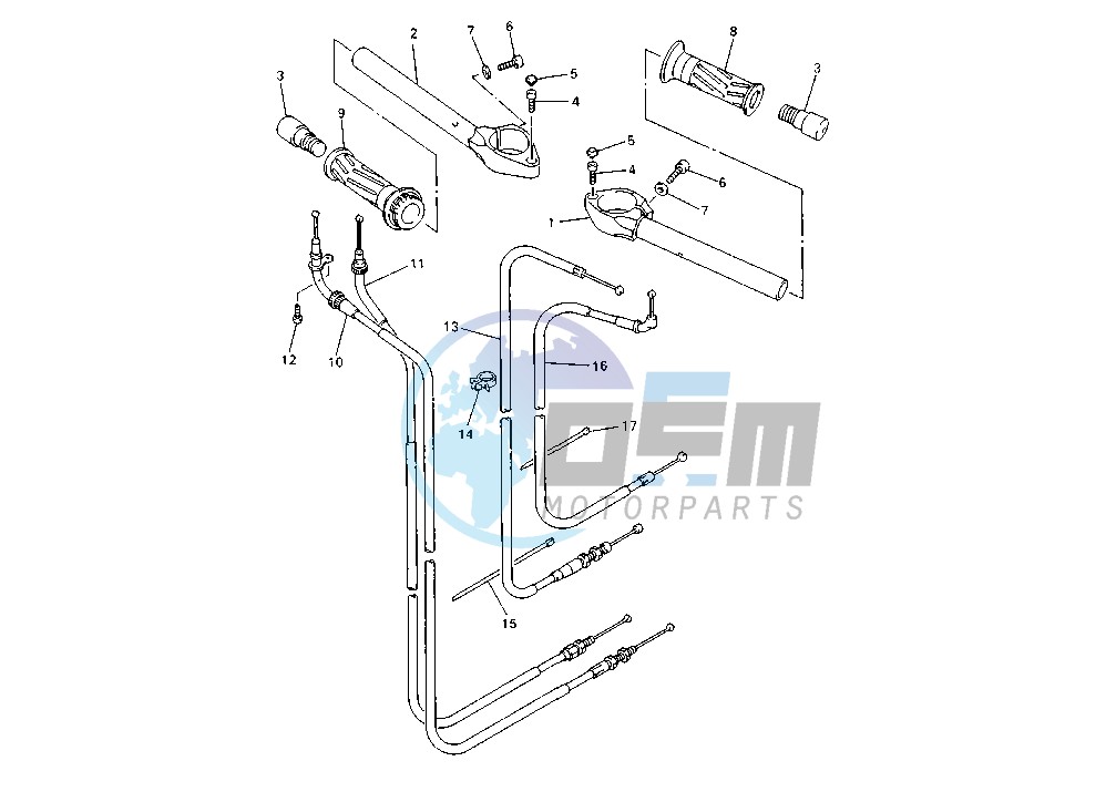 STEERING HANDLE -CABLE