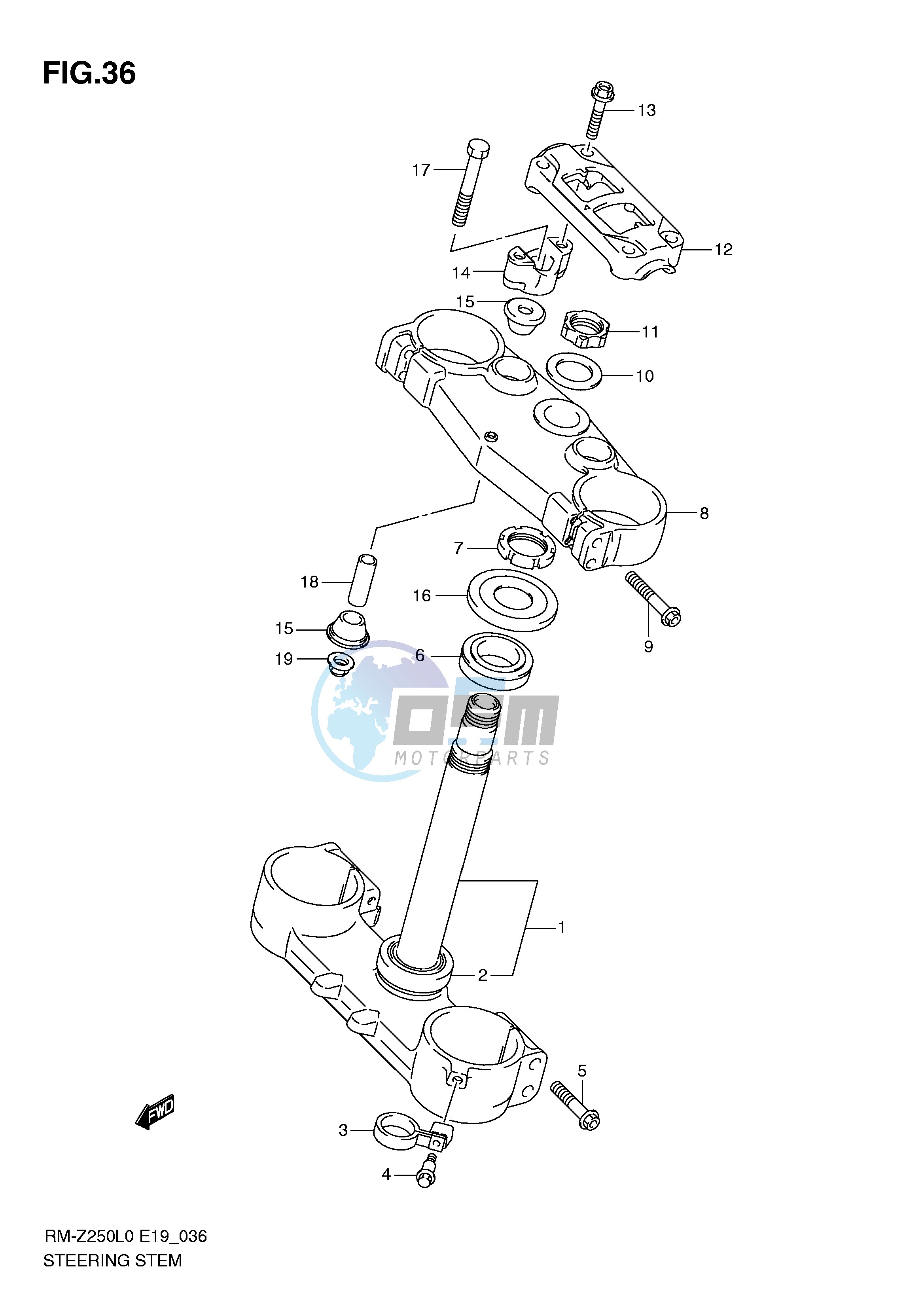 STEERING STEM