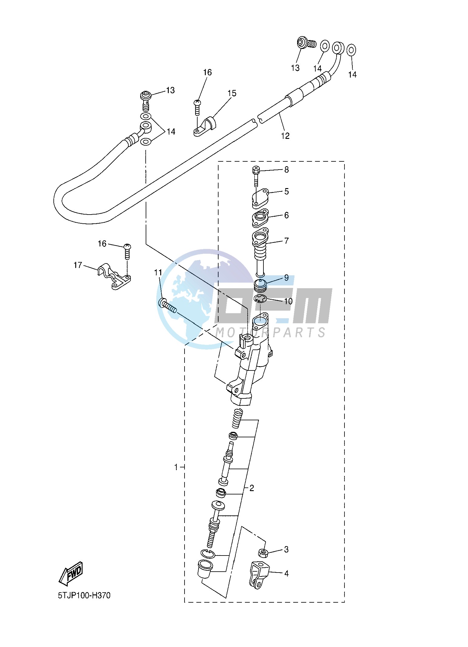 REAR MASTER CYLINDER