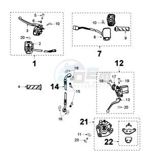 VIVA 2 RD drawing BRAKING SYSTEM HENG TONG DOMINO