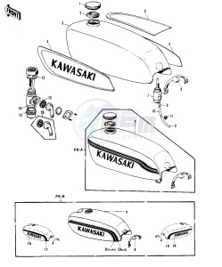 F6 (-A) 125 drawing FUEL TANK