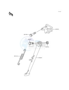 ZX 750 K [NINJA ZX-7R] (K1-K2) [NINJA ZX-7R] drawing STAND