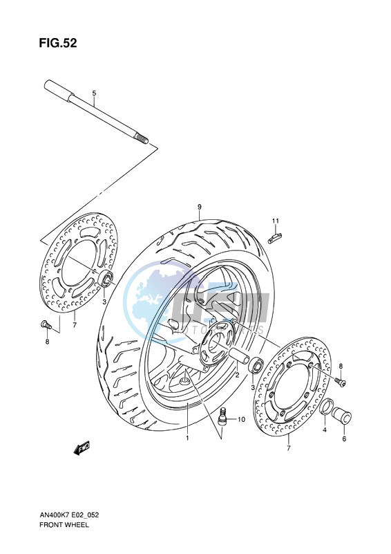 FRONT WHEEL