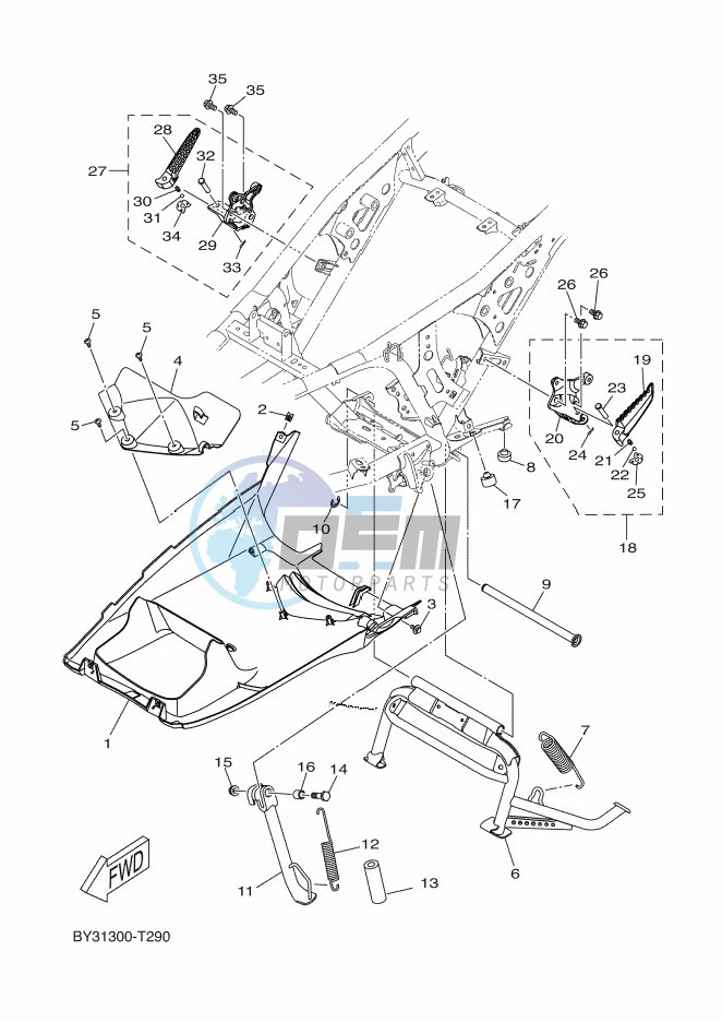 STAND & FOOTREST