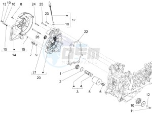 LXV 150 4T 3V IE NOABS E3 (APAC) drawing Flywheel magneto cover - Oil filter