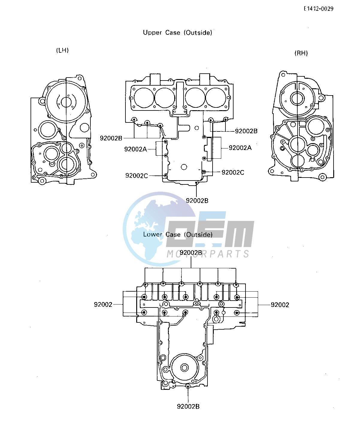 CRANKCASE BOLT PATTERN