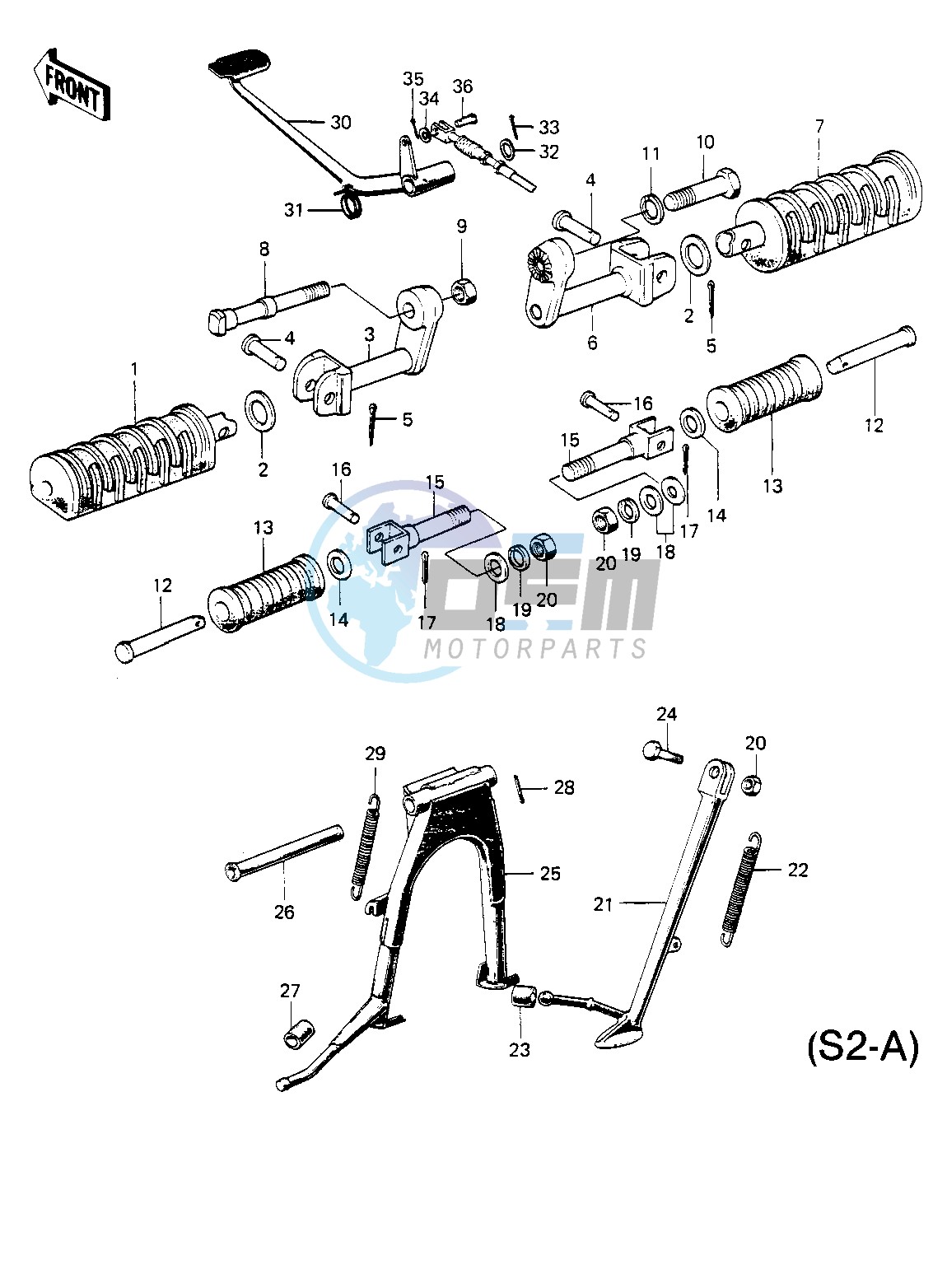 FOOTRESTS_STANDS_BRAKE PEDAL -- S2-A- -