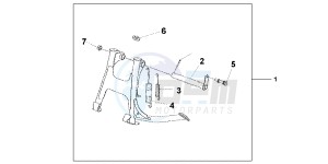 VFR1200FC drawing MAIN STAND