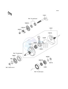 KSF 450 B [KFX450R MONSTER ENERGY] (B8F-B9FB) B9F drawing CRANKSHAFT