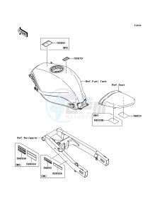 NINJA_250R EX250K8F GB XX (EU ME A(FRICA) drawing Labels