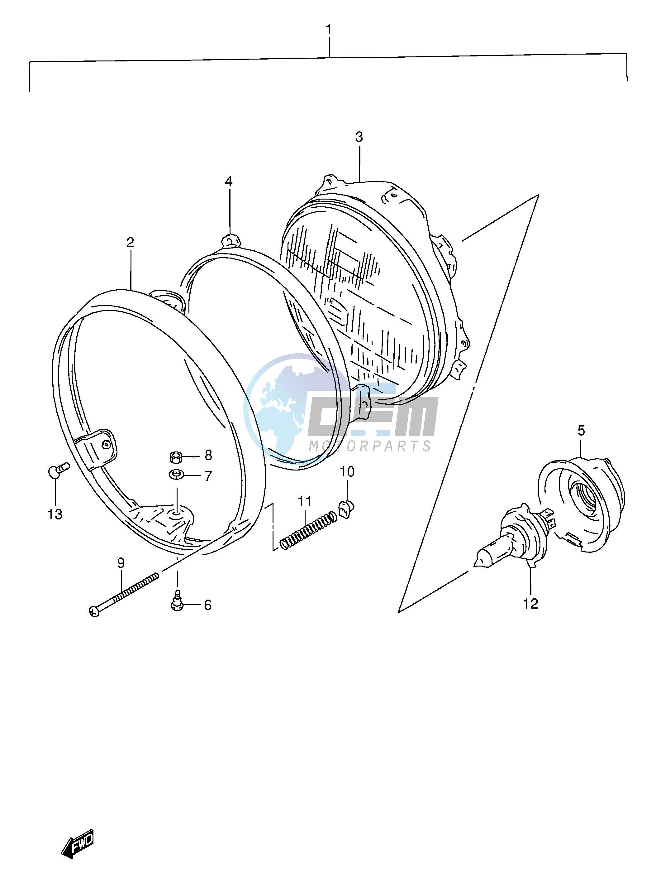 HEADLAMP (E24)