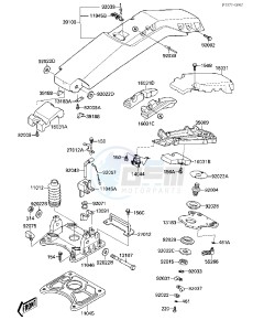 JS 650 A [650 SX] (A1) [650 SX] drawing HANDLE POLE