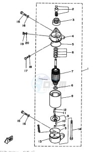 70B drawing STARTER-MOTOR