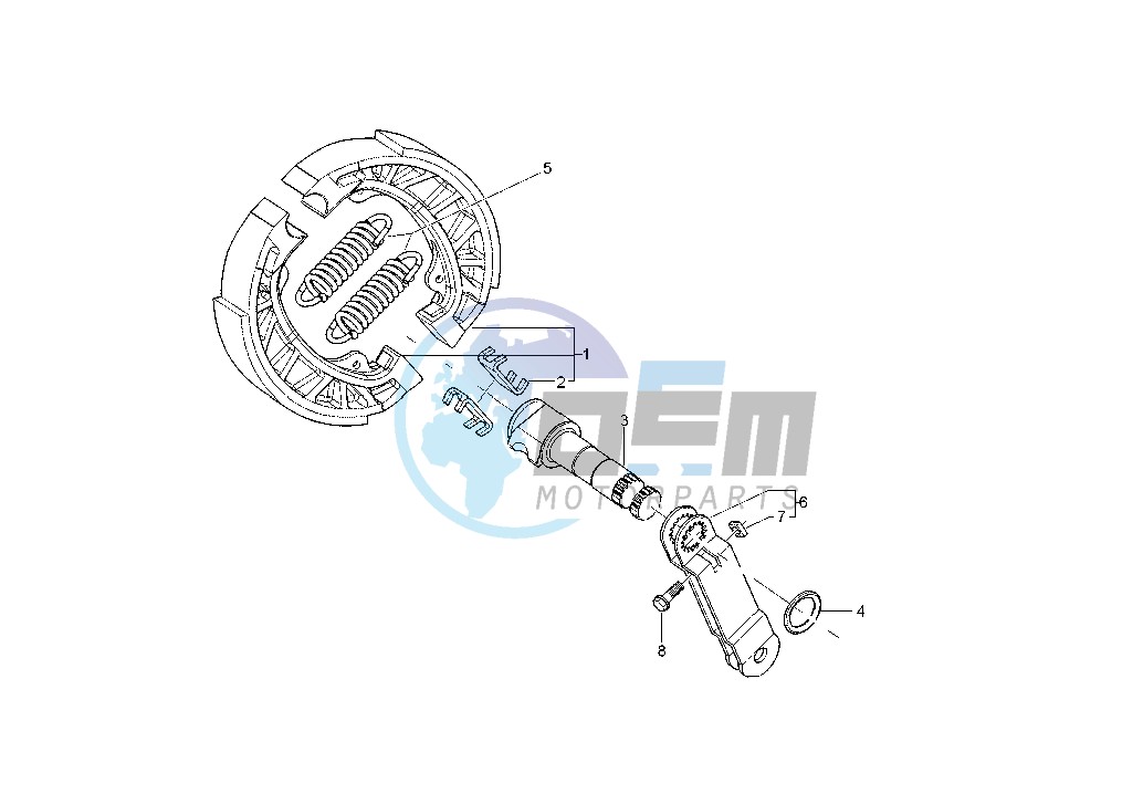 Rear brake control