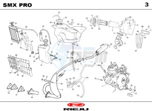 SMX-50-PRO-ORANGE drawing HOSE CONNEXIONS TANKS