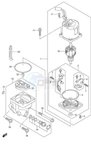 DF 150 drawing PTT Motor