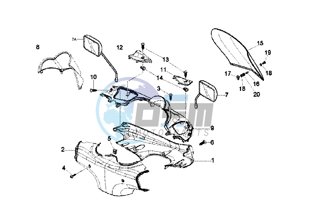 Handlebar shell