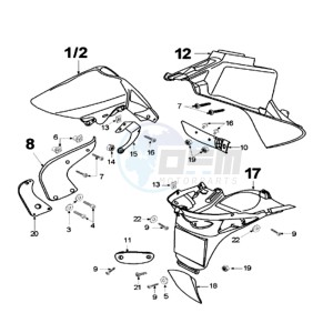 FIGHT RIX drawing FENDERS