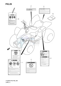 LT-Z50 (P3-P28) drawing LABEL (MODEL K6 K7 K8)