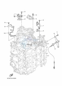 LF250XB-2019 drawing CYLINDER-AND-CRANKCASE-3