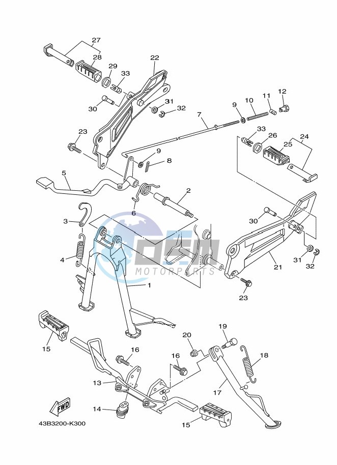 STAND & FOOTREST