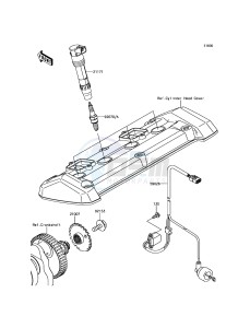 Z800 ZR800EGF UF (UK FA) XX (EU ME A(FRICA) drawing Ignition System