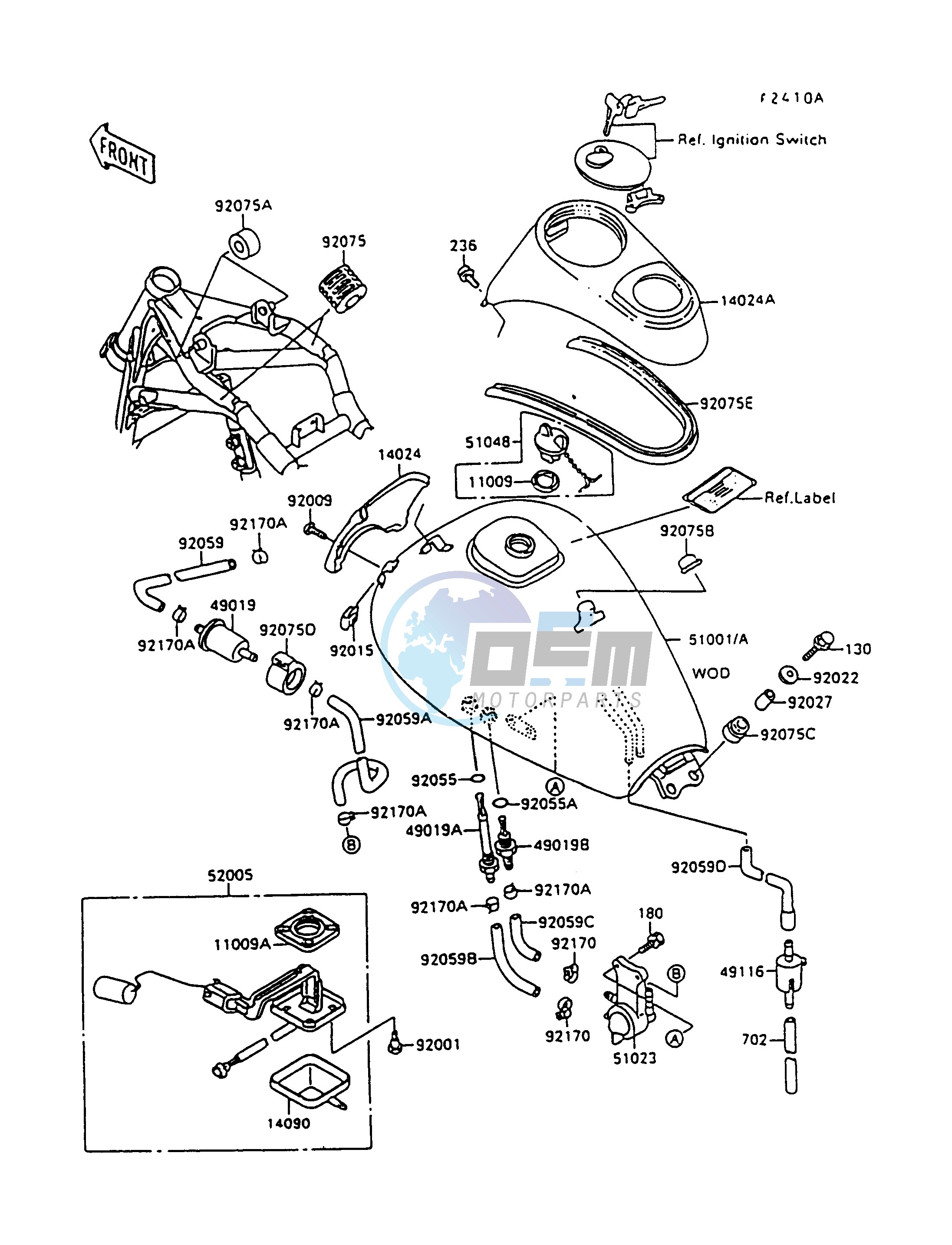 FUEL TANK -- VN1500-C4- -