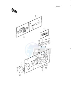 KLT 200 B [KLT200] (B1) | SOLID AXLE [KLT200] drawing OIL PUMP_OIL FILTER