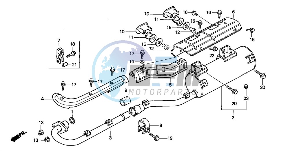 EXHAUST MUFFLER