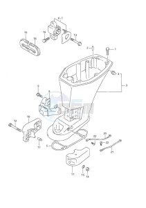 DF 9.9 drawing Drive Shaft Housing