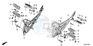 NC750SDG NC750X Europe Direct - (ED) drawing STEP