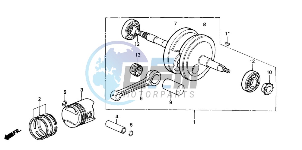 CRANKSHAFT/PISTON