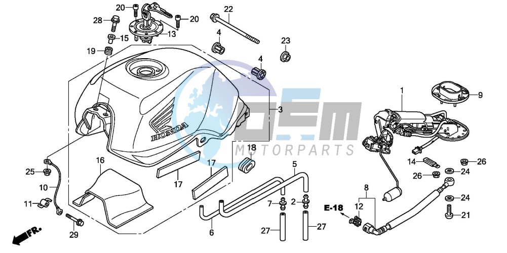 FUEL TANK/FUEL PUMP