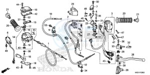 TRX420TM1H Europe Direct - (ED) drawing SWITCH/CABLE