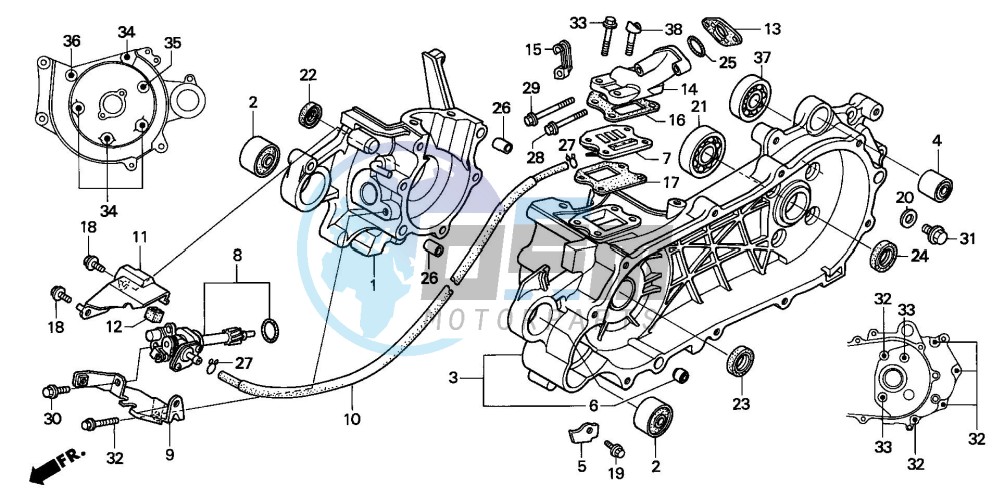 CRANKCASE/OIL PUMP