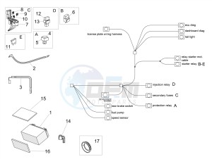 TUONO 1100 V4 FACTORY E4 SUPERPOLE ABS (EMEA-GSO) drawing Electrical system II