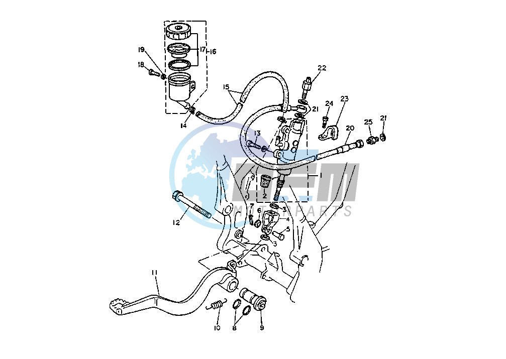 REAR MASTER CYLINDER