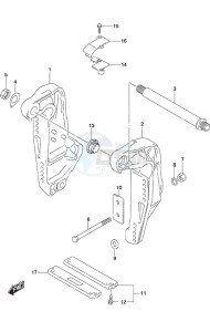 DF 200AP drawing Clamp Bracket