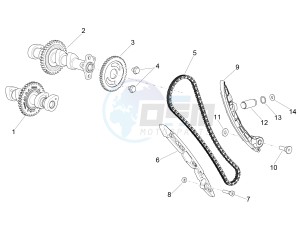 RSV4 1000 Racing Factory L.E. (EMEA) (EU, GB) drawing Front cylinder timing system