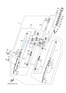 MWS150-A TRICITY 155 (BB8N) drawing CRANKCASE COVER 1