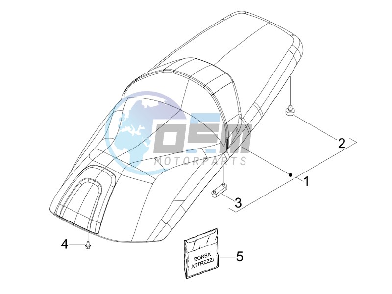 Saddle seats - Tool roll