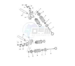 YZF R 125 drawing VALVE