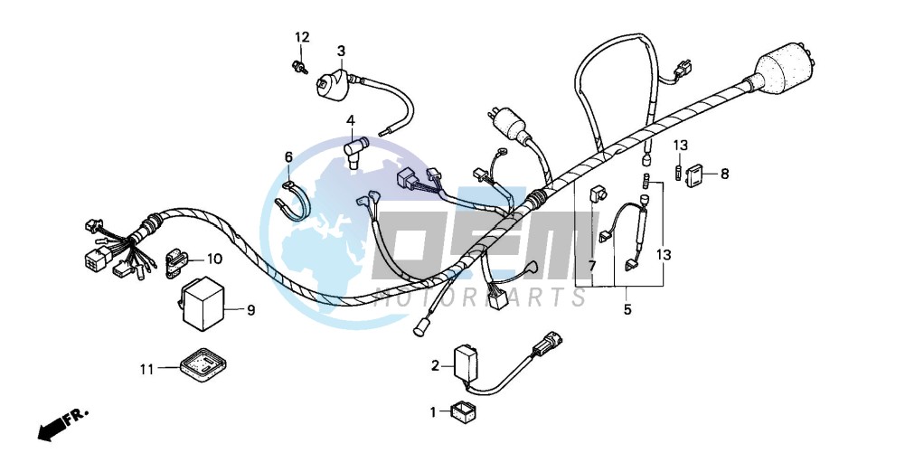 WIRE HARNESS/ IGNITION COIL