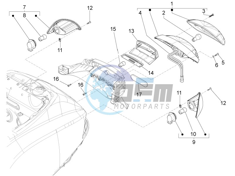 Tail light - Turn signal lamps